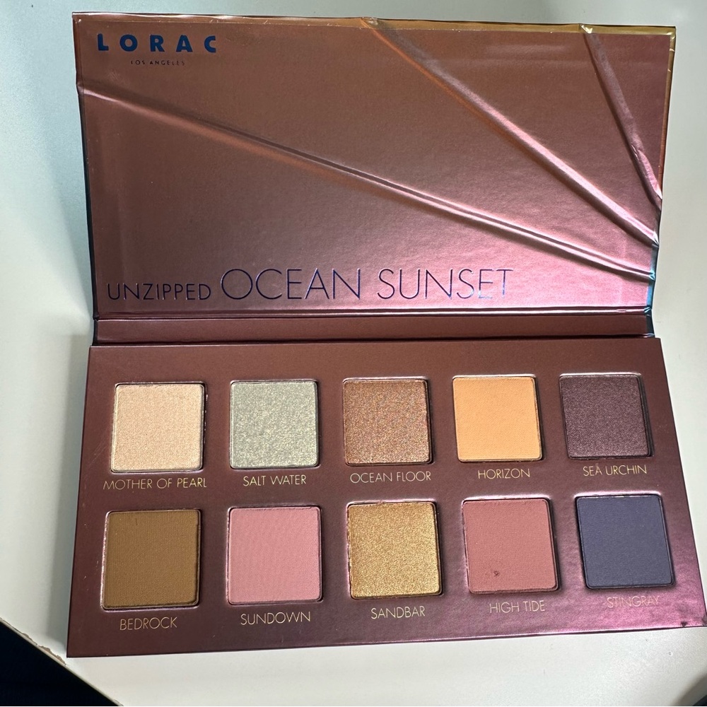 LORAC Unzipped Desert Ocean New Eyeshadow Palette